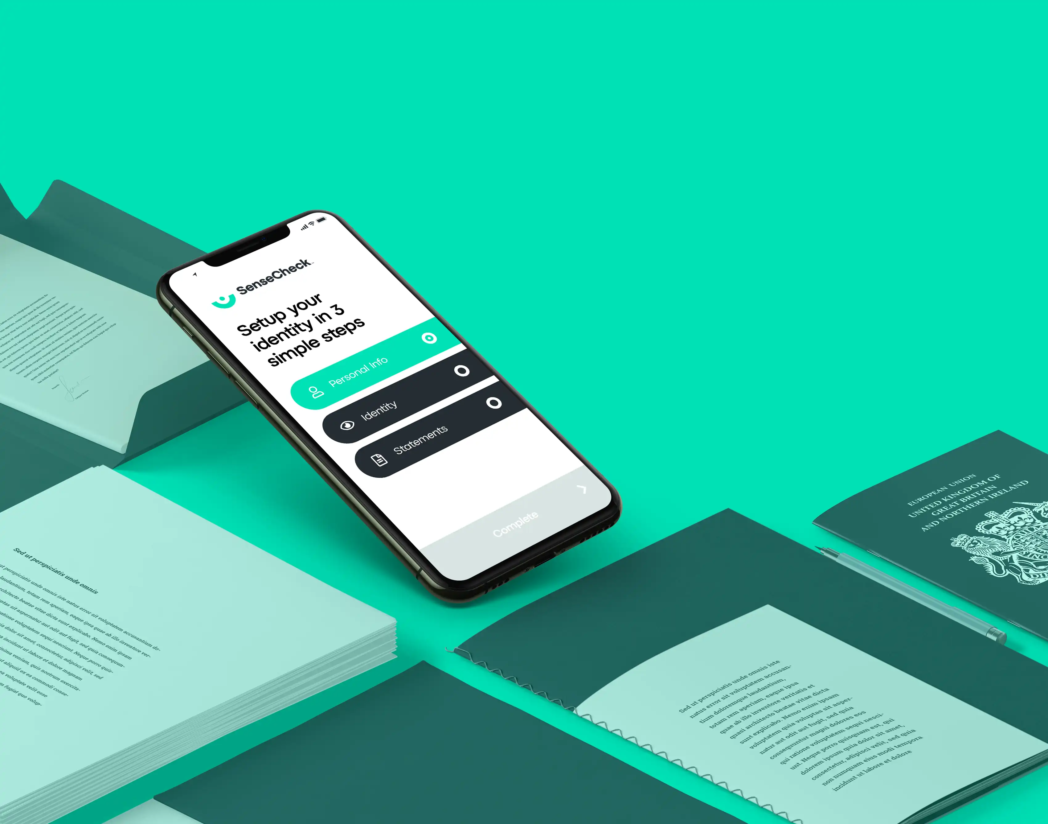 SenseCheck homepage hero background